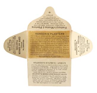 Medical plaster from the medicine chest of the SAMUEL PLIMSOLL