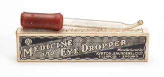 Eye dropper from the medicine chest of the SAMUEL PLIMSOLL
