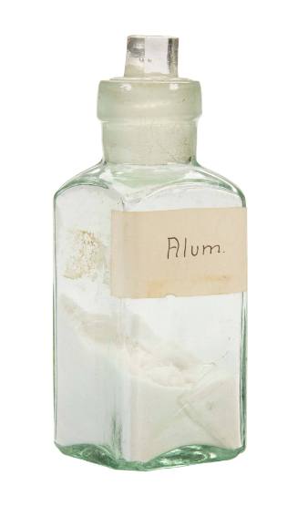 Bottle of alum from the medicine chest of the SAMUEL PLIMSOLL