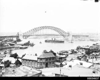 Sydney Harbour Bridge viewed from North Sydney