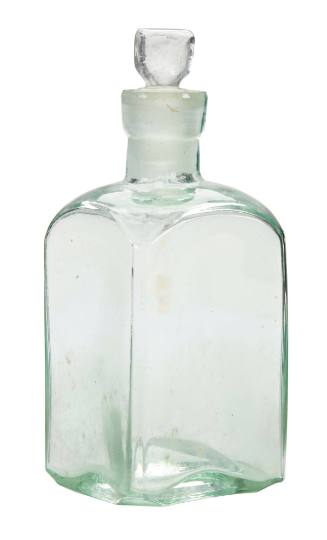 Empty medicine bottle from the medicine chest of the SAMUEL PLIMSOLL