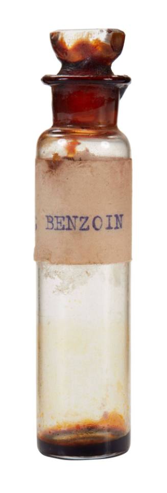Medicine Bottle, ‘Tinct; Benzoin’