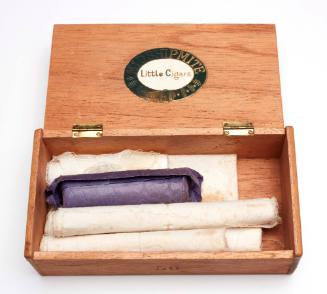 Box of bandages from the medicine chest of the SAMUEL PLIMSOLL