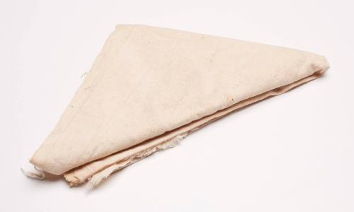 Fabric arm sling from the medicine chest of the SAMUEL PLIMSOLL