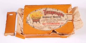 Thermogene absorbent wadding from the medicine chest of the SAMUEL PLIMSOLL