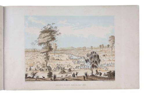 Five views of the Gold Fields of Mount Alexander and Ballarat