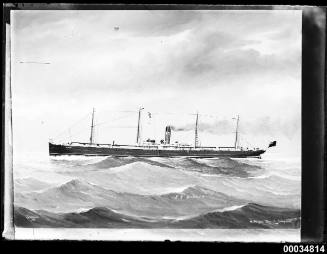 Painting of SS SURREY at sea