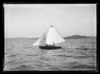 6-foot skiff on Sydney Harbour, inscribed 1301