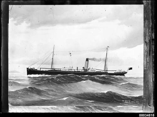 AOTEA at sea