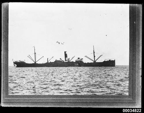 Unidentified steamer