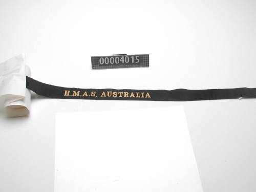 HMAS AUSTRALIA (II) cap tally