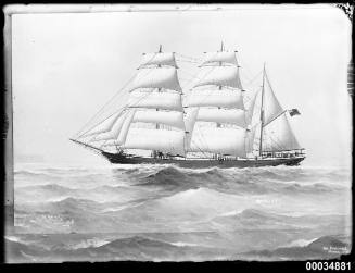 Barque WAI-ITI at sea