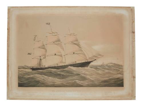 The Australian clipper ship RED JACKET one of Messrs. Pilkington & Wilson's White Star Line