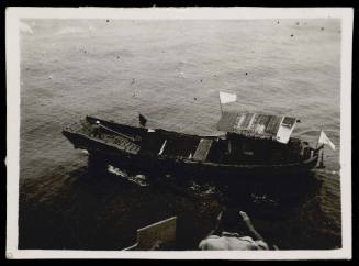 Japanese surrender barge Ambon 10 September 1945