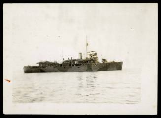 HMAS BENALLA at Buna