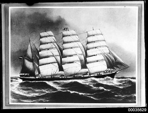 German barque GUSTAV