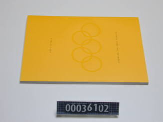 Souvenir program from the Sydney 2000 Olympic Games opening ceremony audience kitT