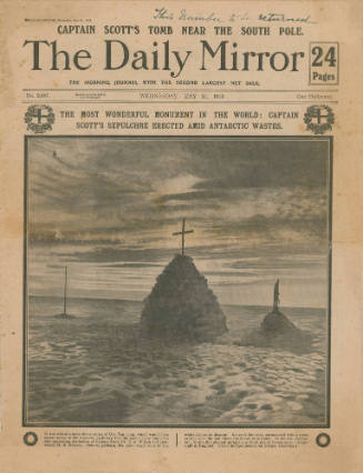 The Daily Mirror - Captain Scott's Tomb near the South Pole