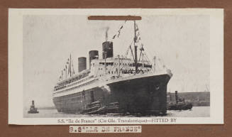 SS ILE DE FRANCE (Cie Gle Translantique)