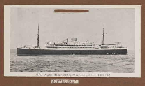 Passenger cargo ship MV ACCRA