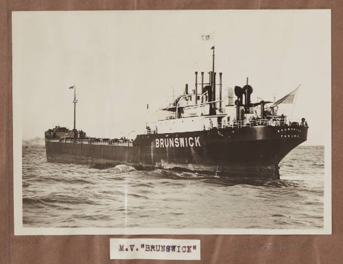 Photograph of MV BRUNSWICK