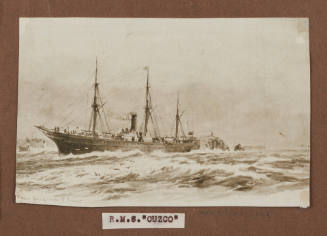 RMS CUZCO rounding Cape St. Vincent