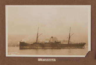 Photograph postcard SS OURAKA