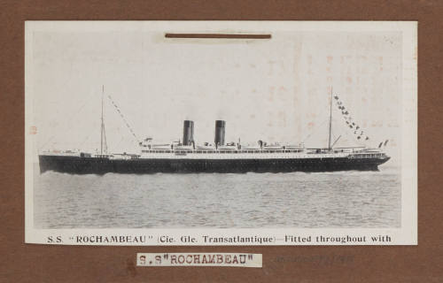 SS ROCHAMBEAU (Cie. Gle. Transatlantique)