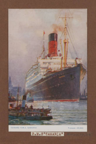 Cunard RMS SAMARIA  tonnage 20,000