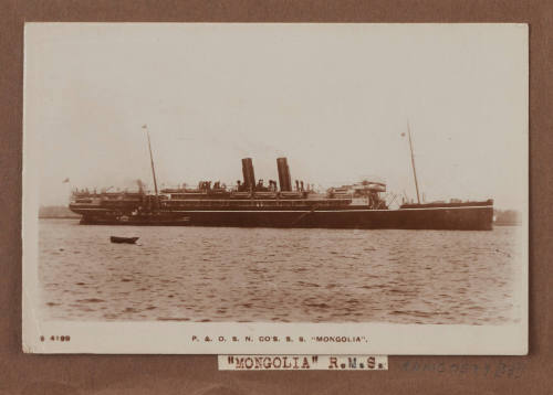 P&O SN Co's SS MONGOLIA