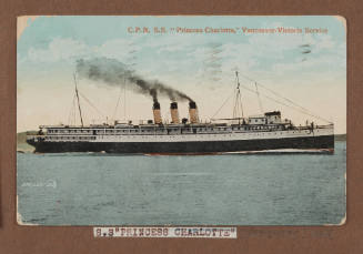 SS PRINCESS CHARLOTTE - Canadian Pacific Railway Vancouver to Victoria service
