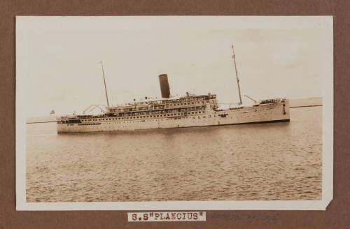 SS PLANCIUS Koninklijke Paketvaart Maatschappij