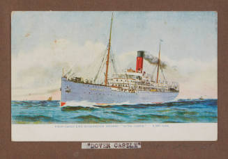Union Castle Line intermediate steamer SS DOVER CASTLE  8,260 Tons