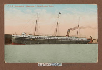 Canadian Pacific Railway steamship SS MANITOBA Great Lakes Route