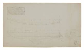Preliminary Lines Plan for 73' 0" Yacht for Jack Rooklyn
