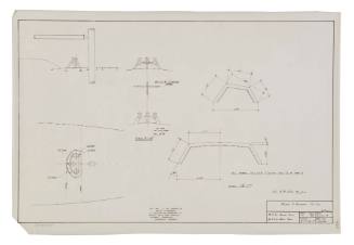 Jib and Winch Base plan for racing yacht