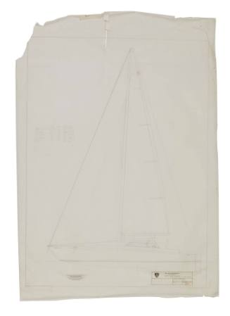 Preliminary sail plan for 60 foot catamaran