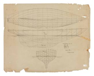 Lines plan for 41 foot yacht