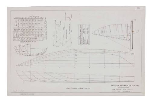 Contender Class lines Plan