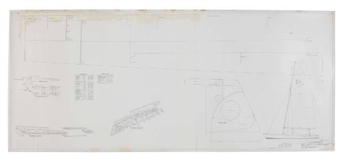 Construction plan for frame assembly of the Contender class vessel