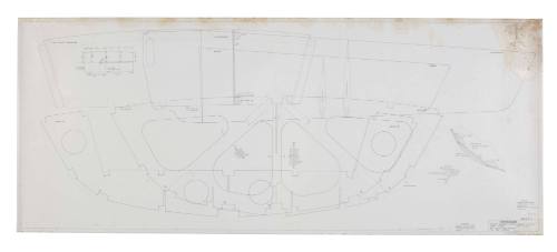 Construction plan for rudder and centreboard for Contender class vessel