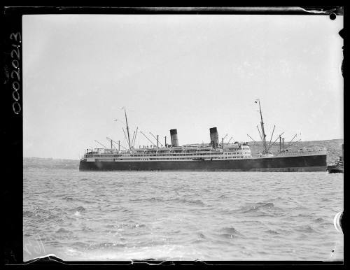 RMS AORANGI off North Head