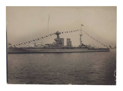 HMS MALAYA, Alexandria, 18 January 1925