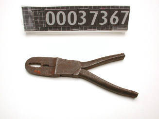 Pliers used by Norman Stirton during his employment at the Maritime Services Board of New South Wales