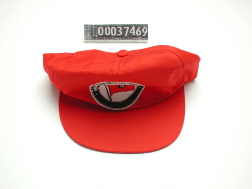 Baseball cap with Howard Smith Line emblem badge