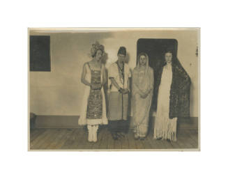 Photograph of International costume party