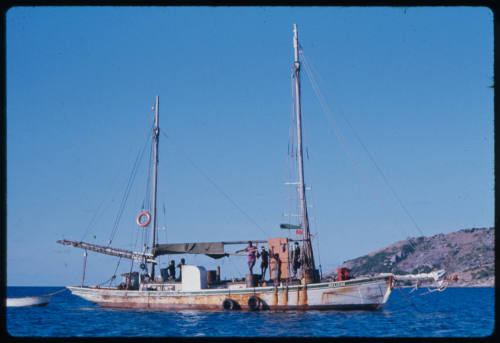 A trochus lugger at Torres Strait