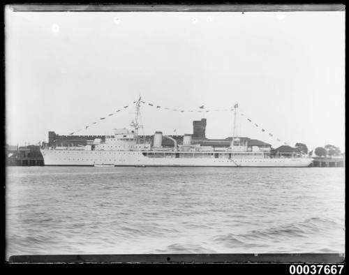 AMIRAL CHARNER at Wharf 1, East Circular Quay