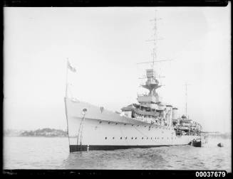 HMS DUNEDIN in Sydney Harbour