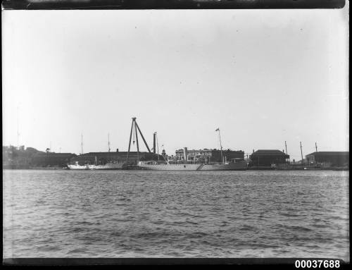 LS LINA, HMS FANTOME and HMS NEW ZEALAND